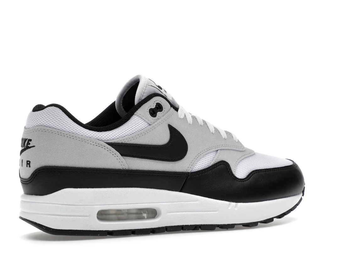 Vue 34 de Nike Air Max 1 Essential White Pure Platinum Black