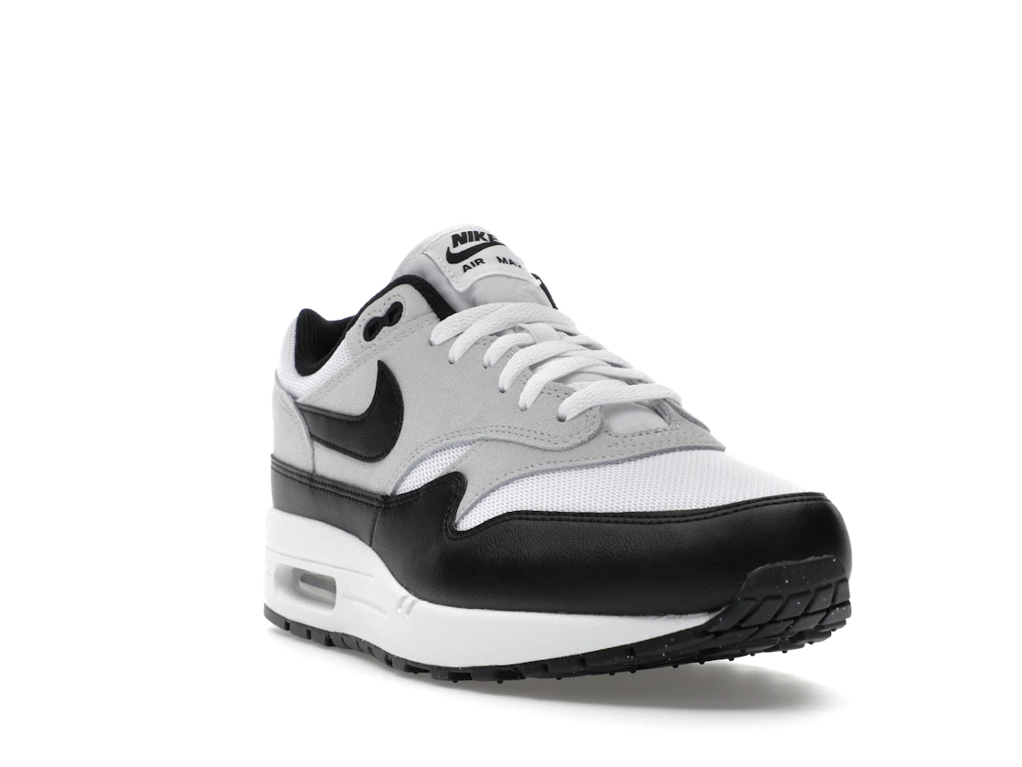 Vue 7 de Nike Air Max 1 Essential White Pure Platinum Black