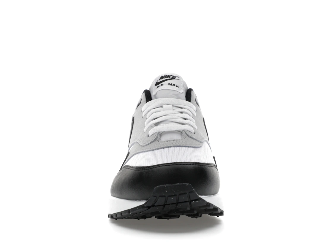 Vue 10 de Nike Air Max 1 Essential White Pure Platinum Black