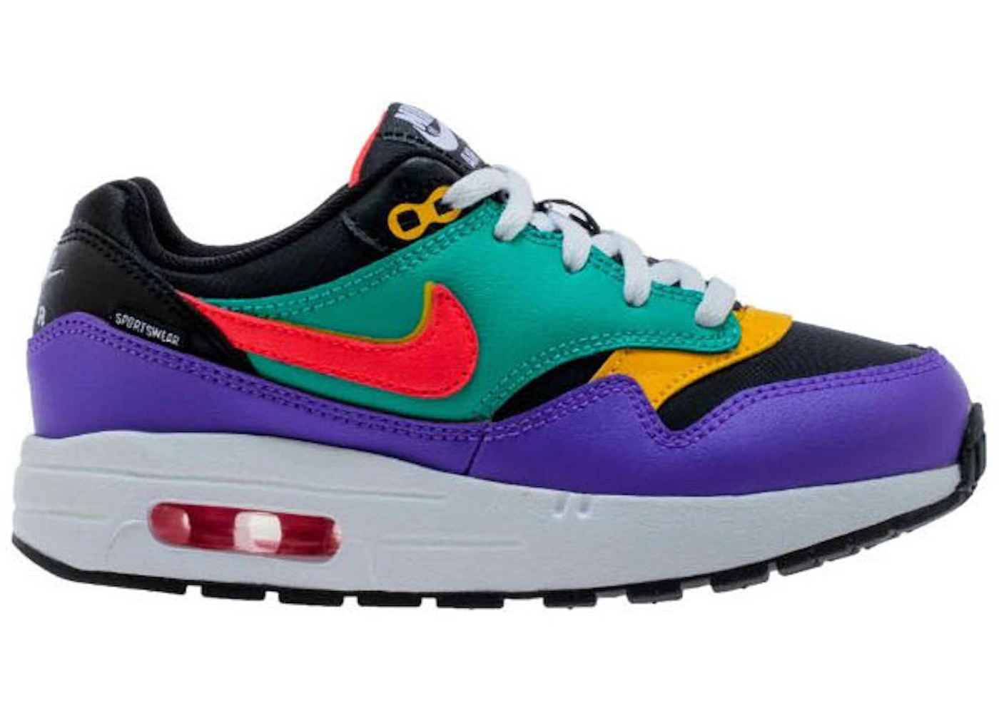 Nike Air Max 1 Game Change Black Kinetic Green (PS)