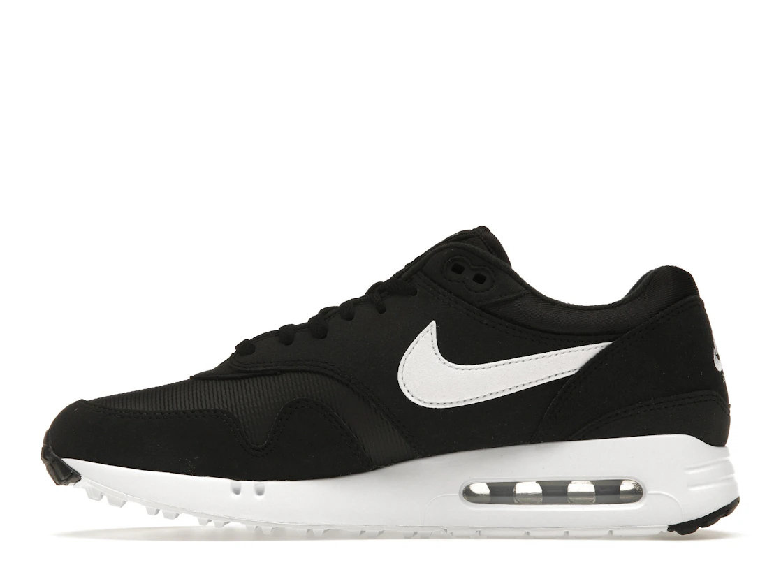 Vue 19 de Nike Air Max 1 Golf Black White