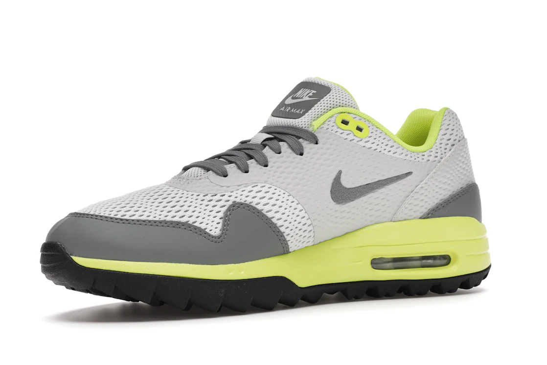 Vue 16 de Nike Air Max 1 Golf Grey Fog Lemon Venom