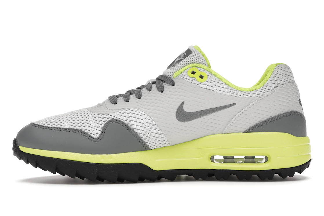 Vue 19 de Nike Air Max 1 Golf Grey Fog Lemon Venom