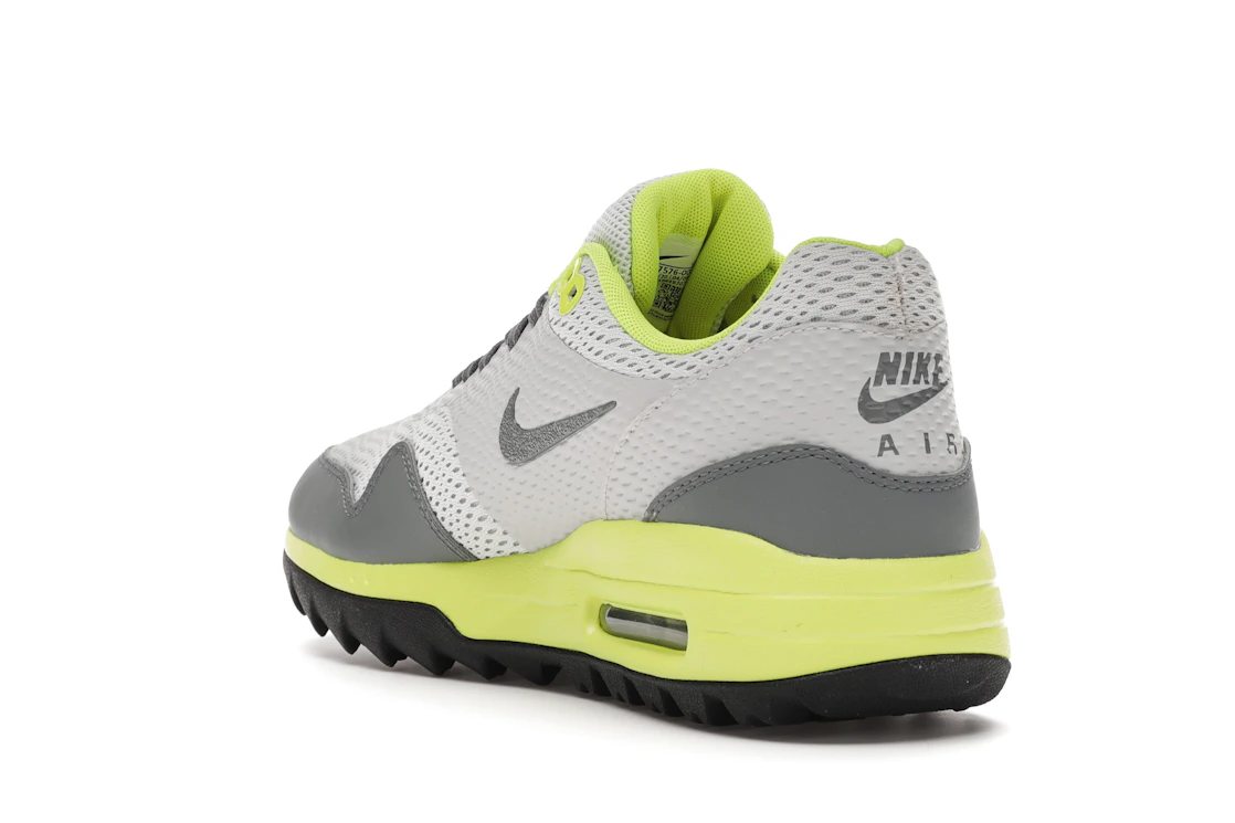 Vue 25 de Nike Air Max 1 Golf Grey Fog Lemon Venom