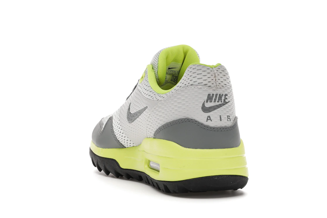 Vue 26 de Nike Air Max 1 Golf Grey Fog Lemon Venom
