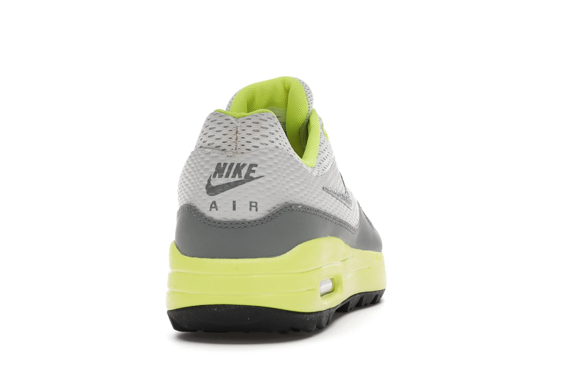 Vue 29 de Nike Air Max 1 Golf Grey Fog Lemon Venom