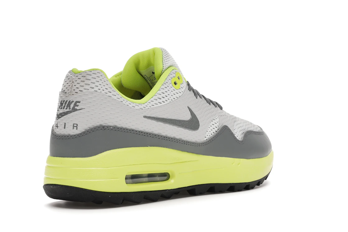 Vue 32 de Nike Air Max 1 Golf Grey Fog Lemon Venom