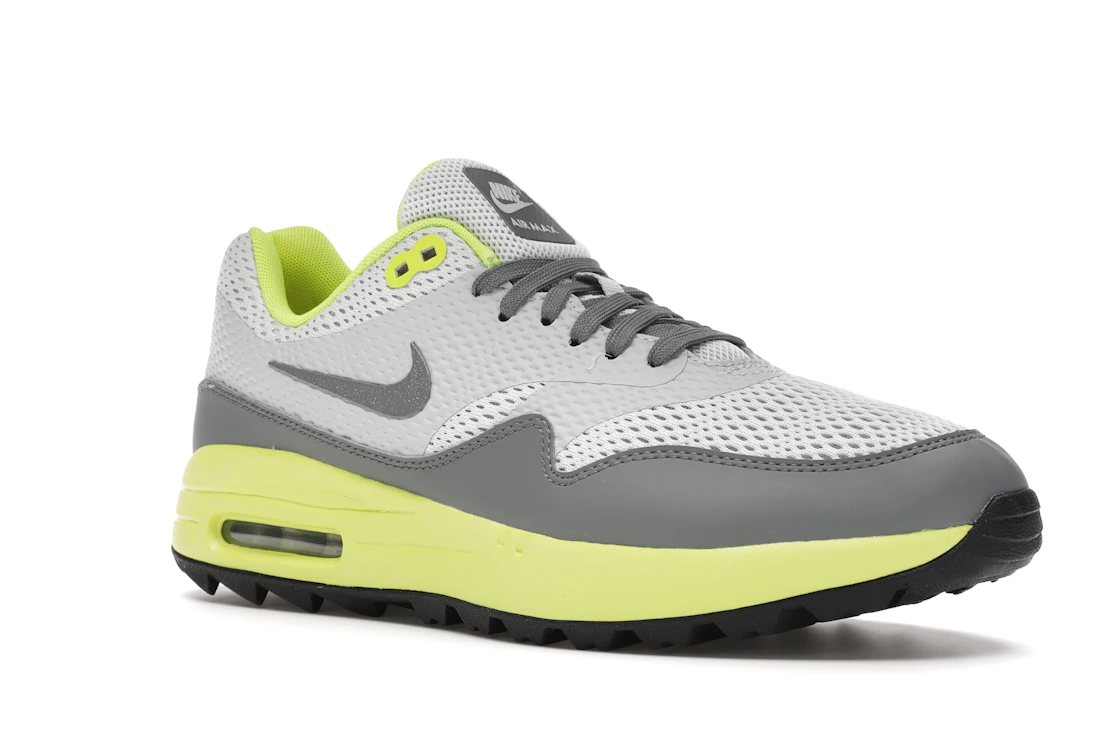 Vue 5 de Nike Air Max 1 Golf Grey Fog Lemon Venom