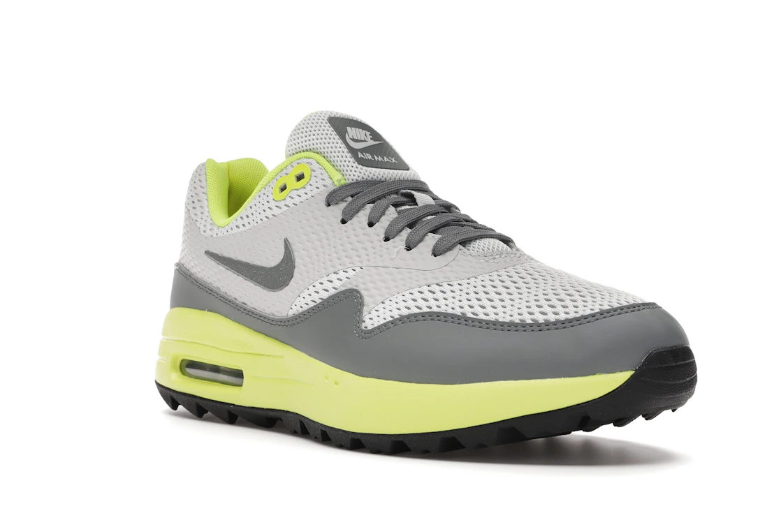 Vue 6 de Nike Air Max 1 Golf Grey Fog Lemon Venom