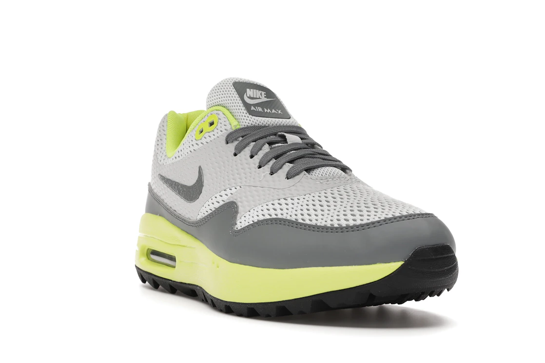 Vue 7 de Nike Air Max 1 Golf Grey Fog Lemon Venom