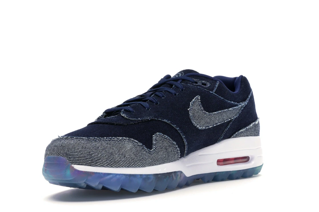 Vue 14 de Nike Air Max 1 Golf No Denim Allowed Navy