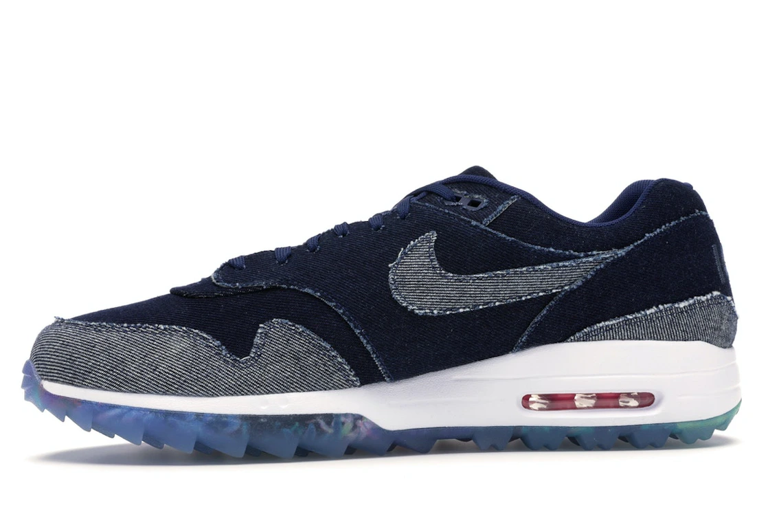 Vue 18 de Nike Air Max 1 Golf No Denim Allowed Navy
