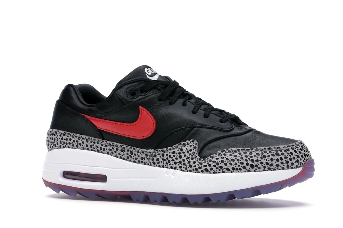 Vue 3 de Nike Air Max 1 Golf Safari Bred