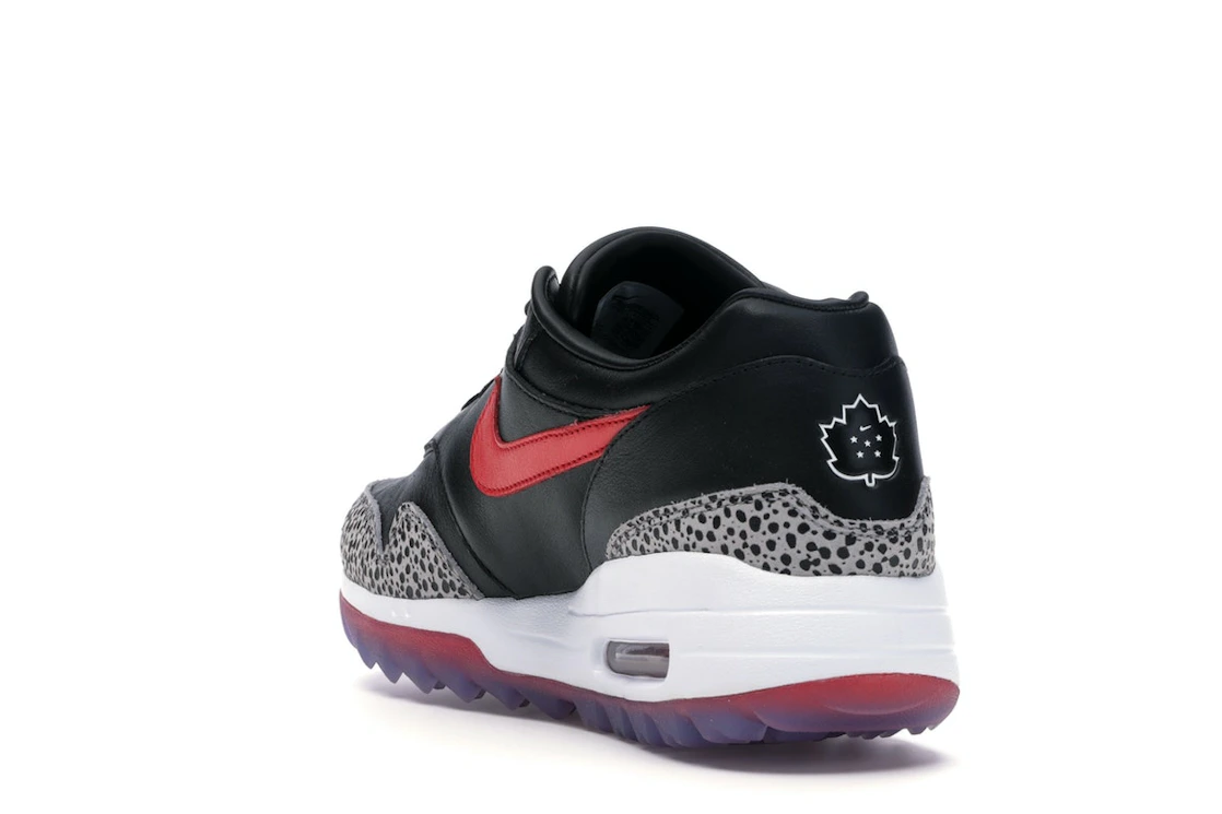 Vue 25 de Nike Air Max 1 Golf Safari Bred