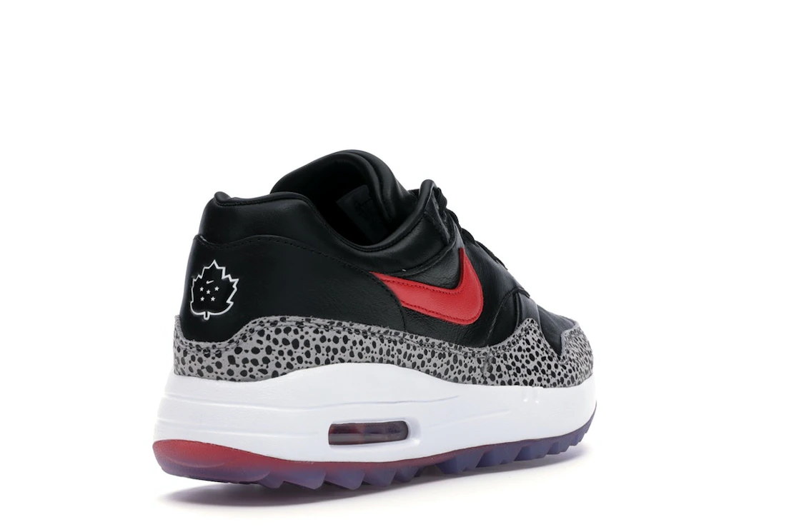 Vue 31 de Nike Air Max 1 Golf Safari Bred