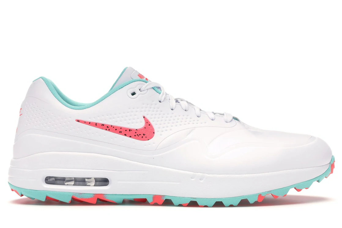 Vue 1 de Nike Air Max 1 Golf White Aurora Hot Punch