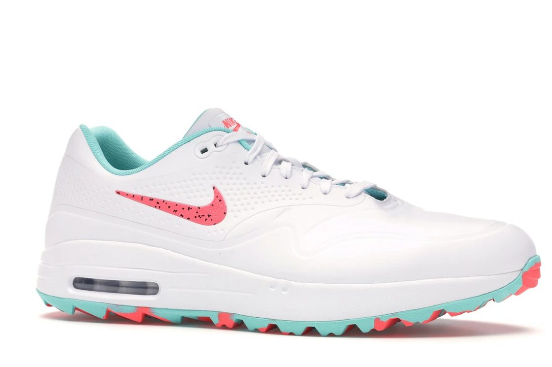 Vue 3 de Nike Air Max 1 Golf White Aurora Hot Punch