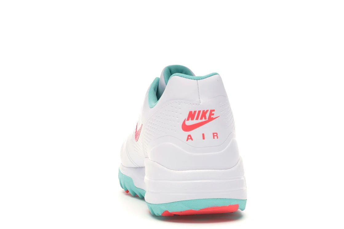 Vue 27 de Nike Air Max 1 Golf White Aurora Hot Punch