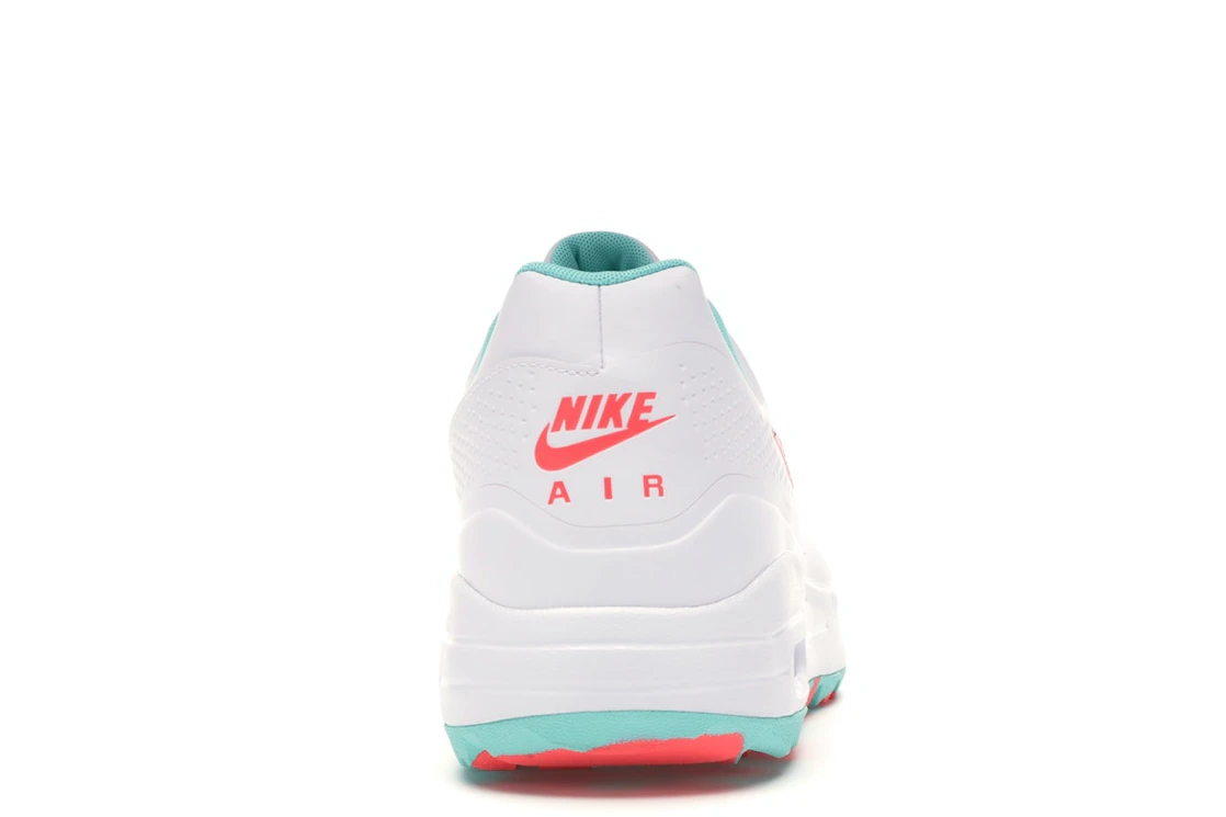Vue 28 de Nike Air Max 1 Golf White Aurora Hot Punch