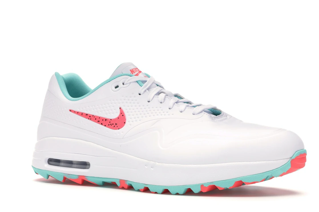 Vue 4 de Nike Air Max 1 Golf White Aurora Hot Punch