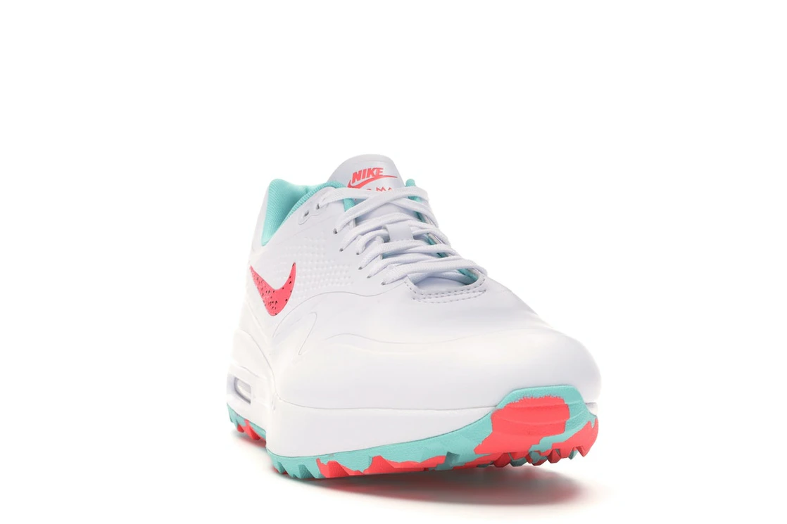 Vue 8 de Nike Air Max 1 Golf White Aurora Hot Punch