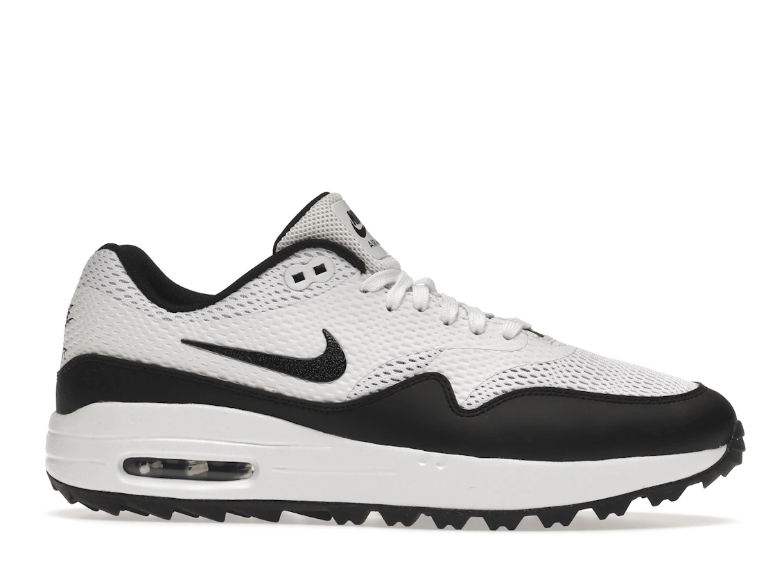 Vue 2 de Nike Air Max 1 Golf White Black