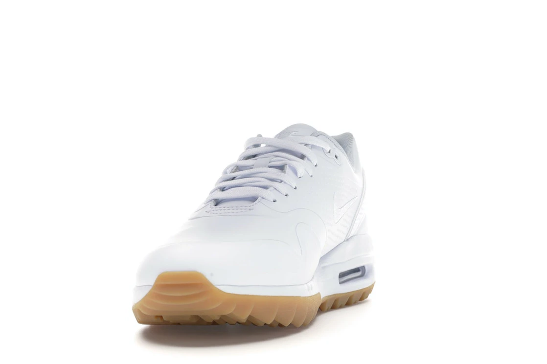 Vue 12 de Nike Air Max 1 Golf White Gum White Swoosh