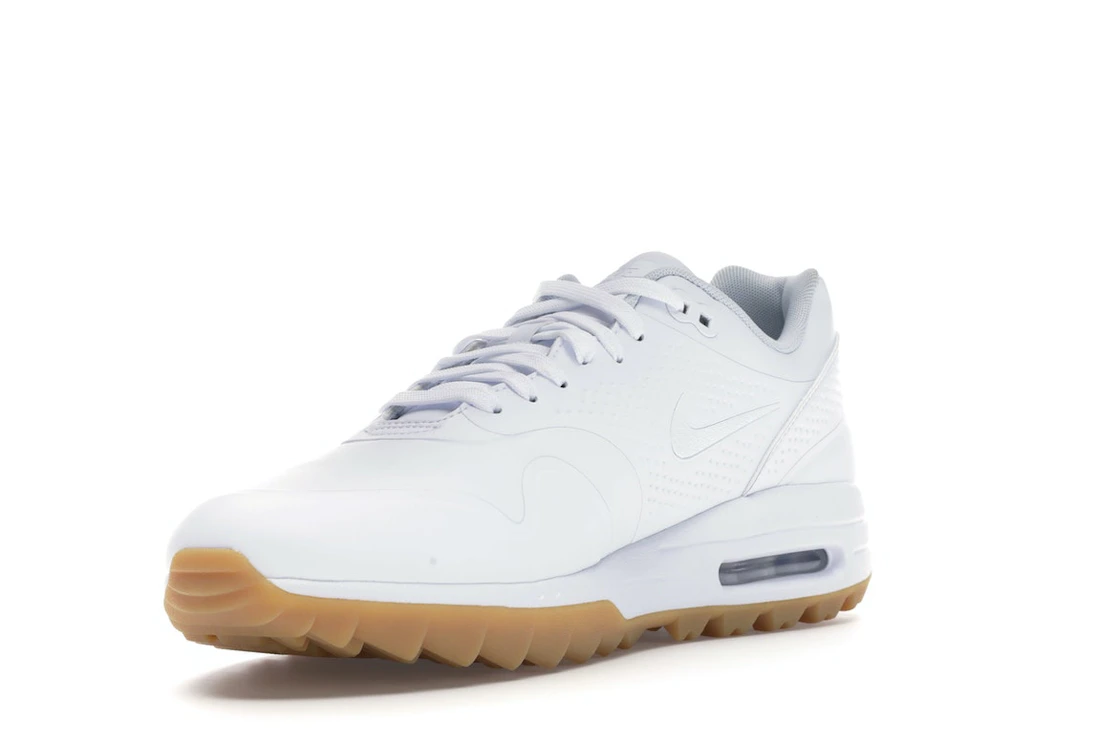 Vue 14 de Nike Air Max 1 Golf White Gum White Swoosh