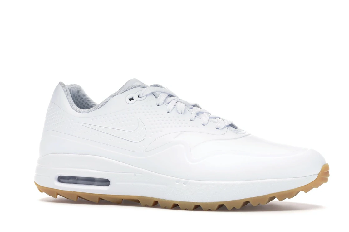 Vue 3 de Nike Air Max 1 Golf White Gum White Swoosh