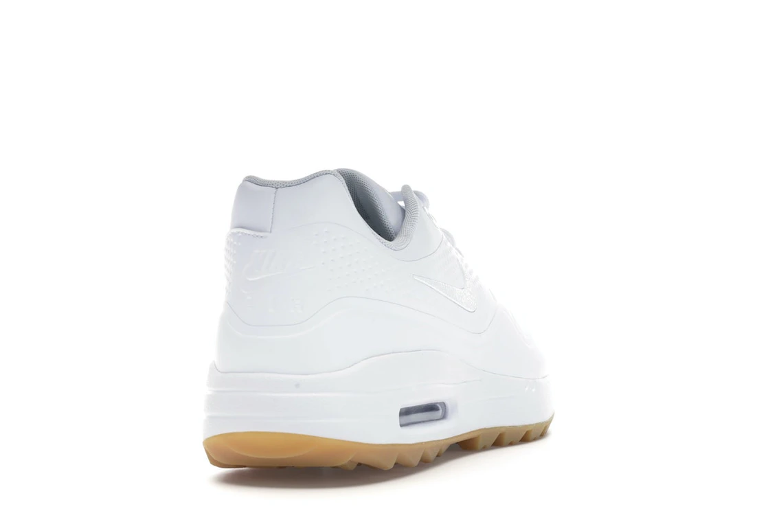 Vue 30 de Nike Air Max 1 Golf White Gum White Swoosh