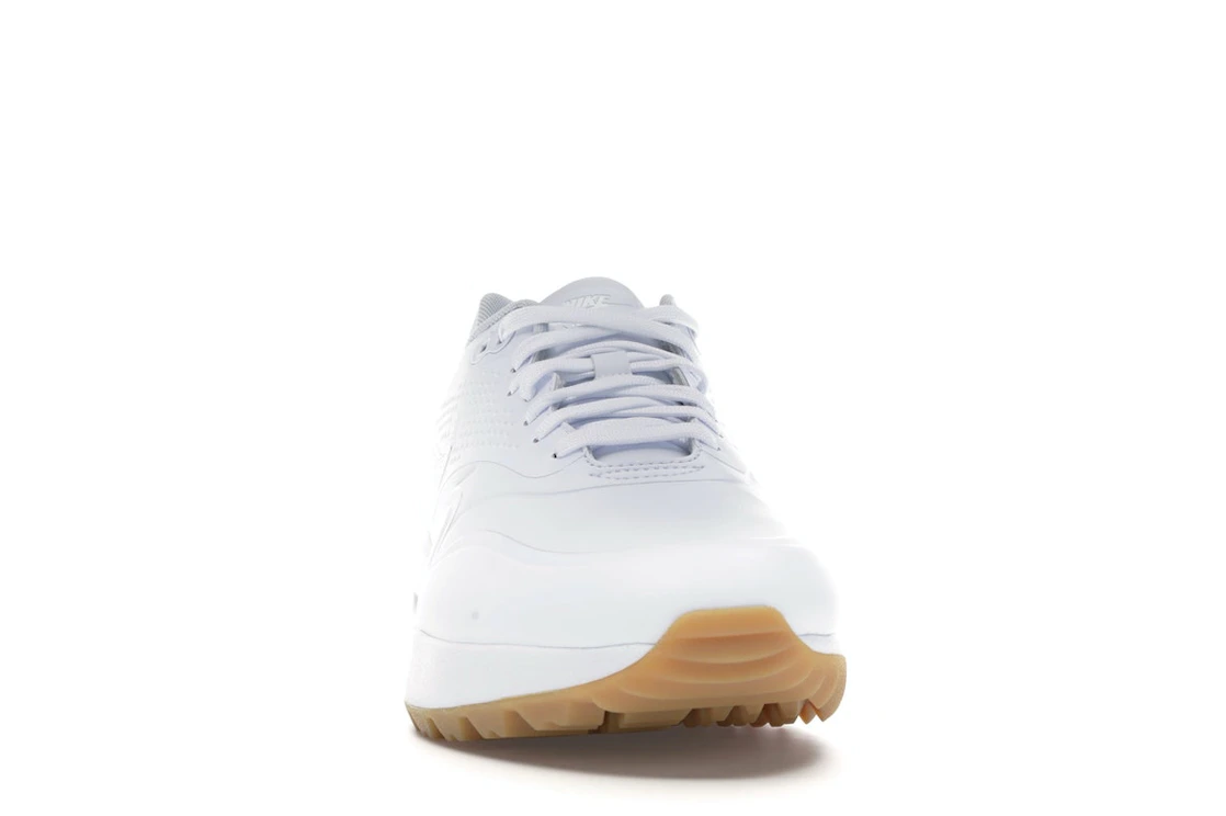 Vue 9 de Nike Air Max 1 Golf White Gum White Swoosh