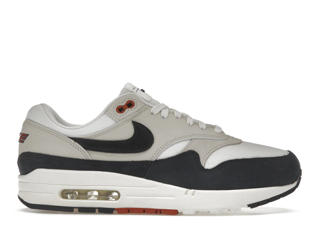 Vue 1 de Nike Air Max 1 LX Obsidian Light Orewood Brown 