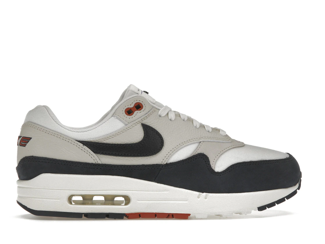 Vue 36 de Nike Air Max 1 LX Obsidian Light Orewood Brown 
