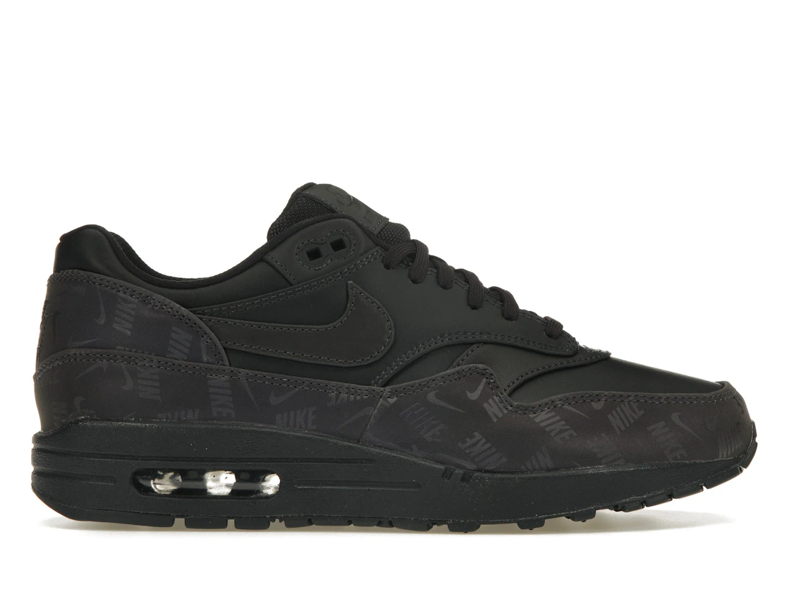 Vue 1 de Nike Air Max 1 Lux Oil Grey Logo Prints 