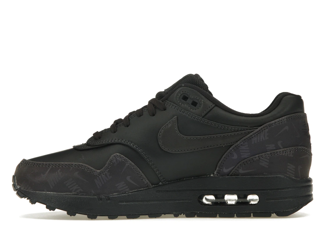 Vue 19 de Nike Air Max 1 Lux Oil Grey Logo Prints 