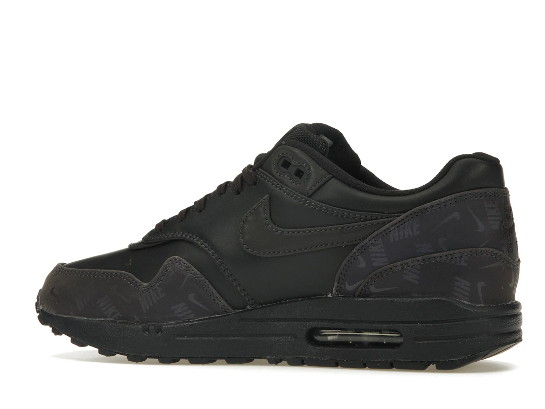 Vue 21 de Nike Air Max 1 Lux Oil Grey Logo Prints 