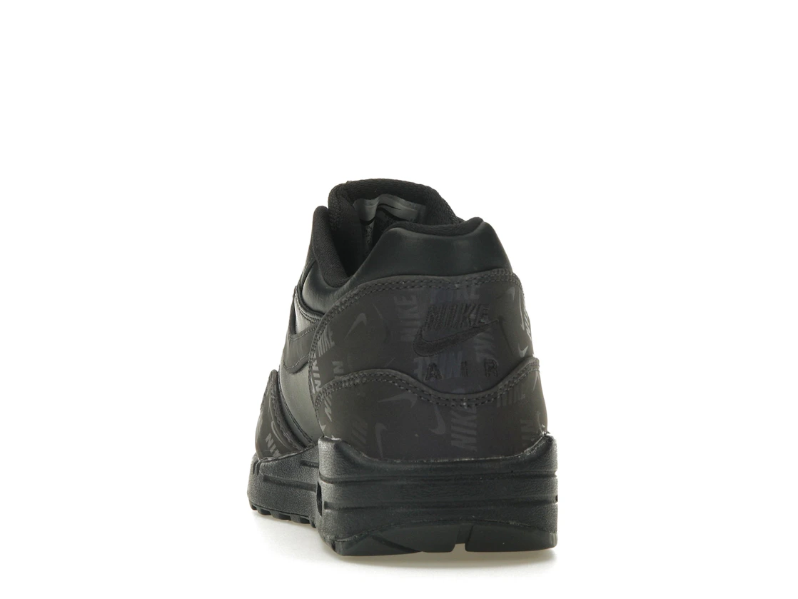 Vue 27 de Nike Air Max 1 Lux Oil Grey Logo Prints 