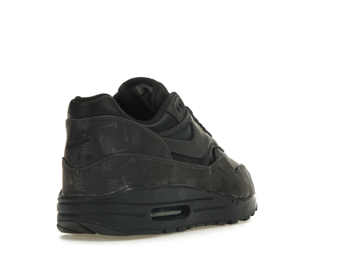 Vue 31 de Nike Air Max 1 Lux Oil Grey Logo Prints 
