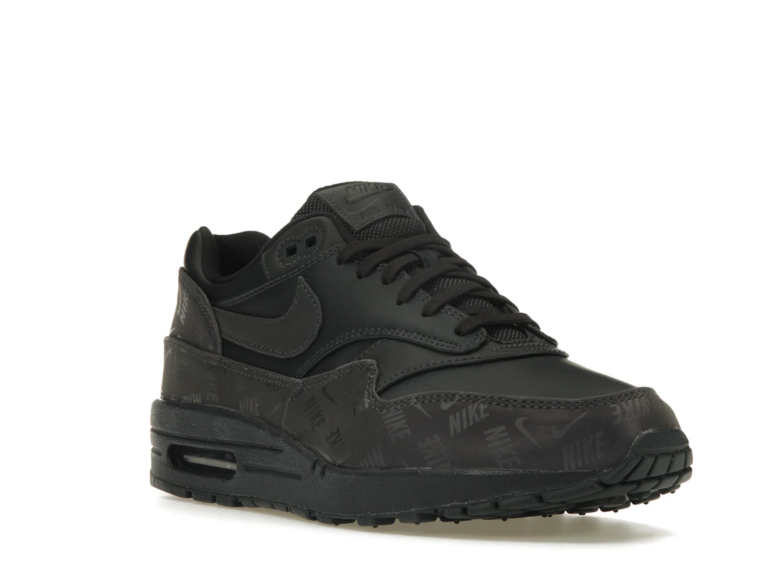 Vue 6 de Nike Air Max 1 Lux Oil Grey Logo Prints 