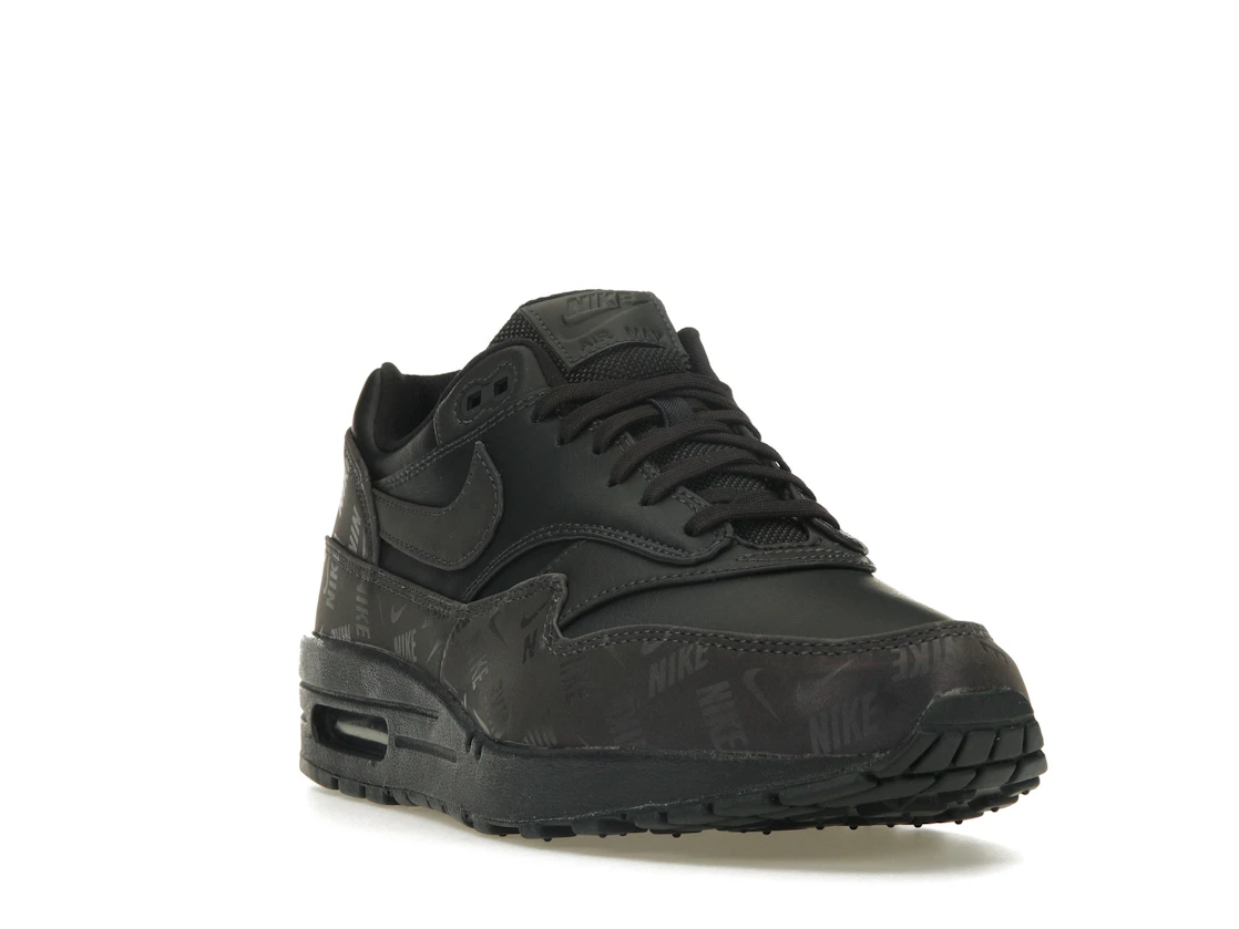 Vue 7 de Nike Air Max 1 Lux Oil Grey Logo Prints 