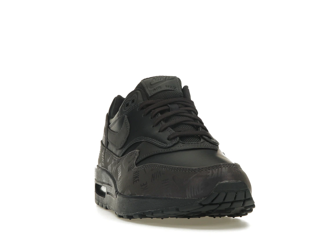 Vue 8 de Nike Air Max 1 Lux Oil Grey Logo Prints 