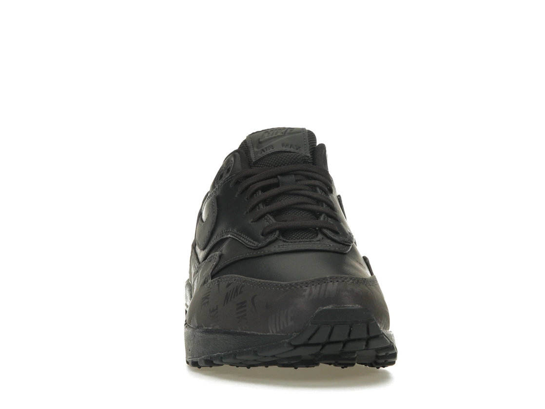 Vue 9 de Nike Air Max 1 Lux Oil Grey Logo Prints 