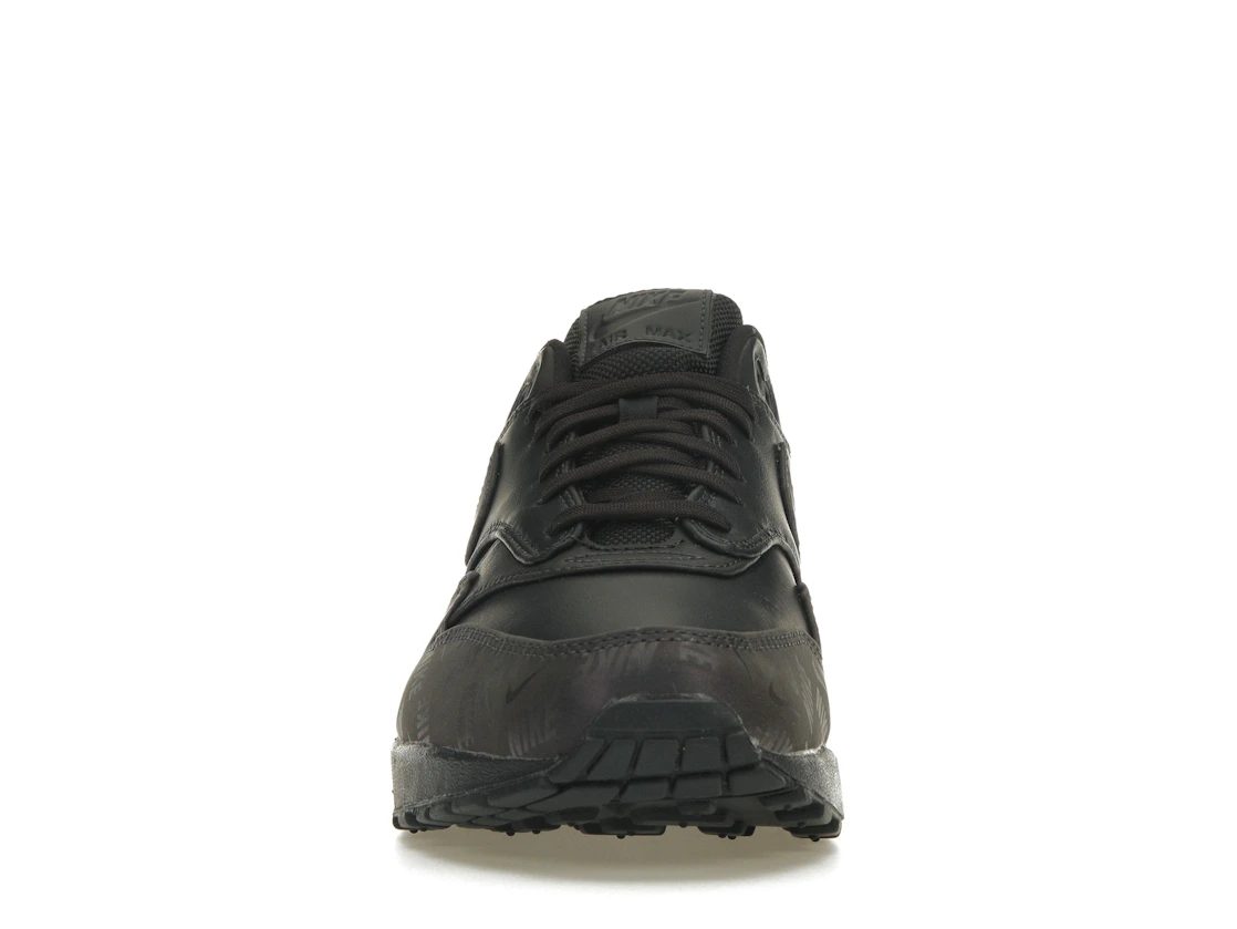 Vue 10 de Nike Air Max 1 Lux Oil Grey Logo Prints 