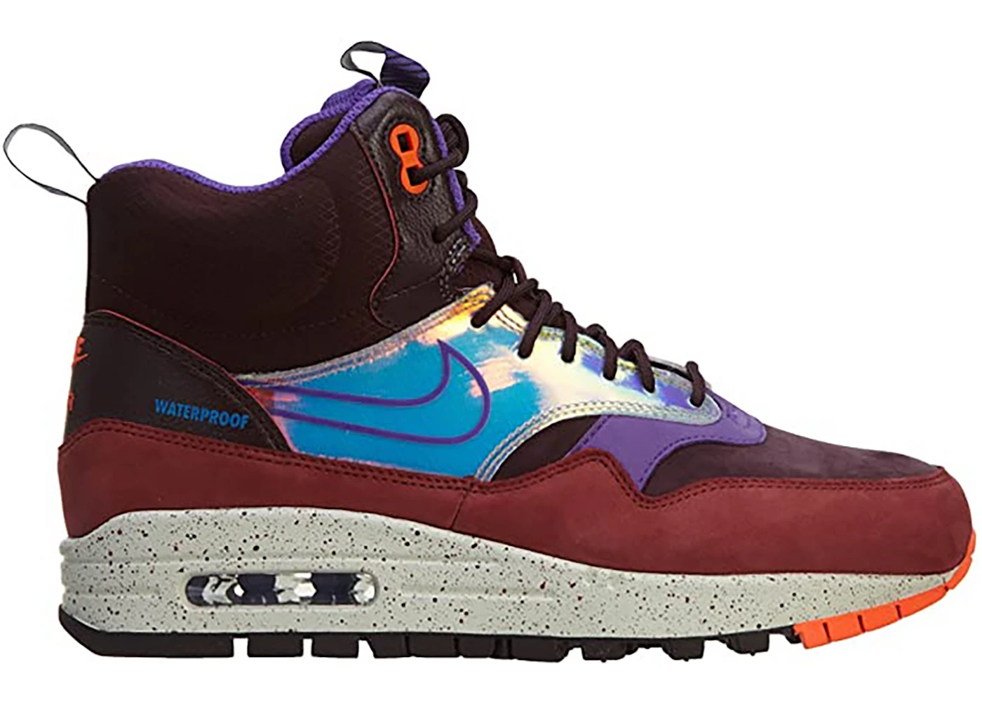 Nike Air Max 1 Mid Sneakerboot Deep Burgundy 