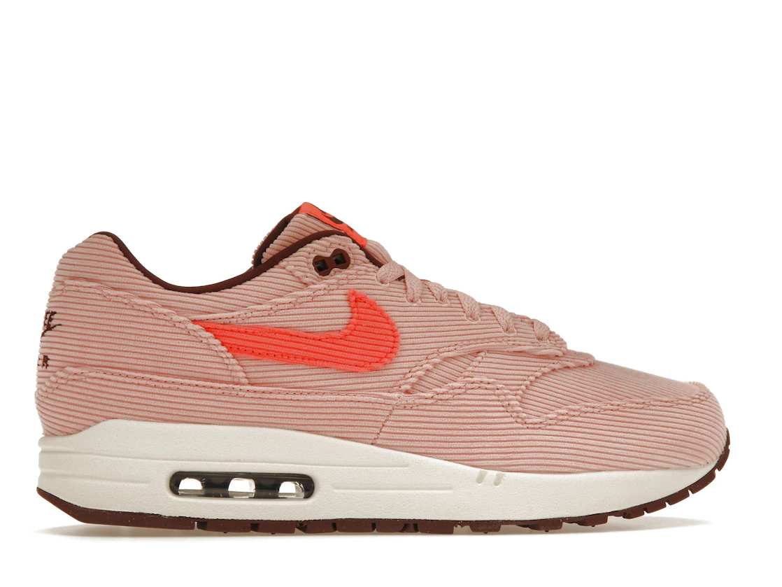 Vue 36 de Nike Air Max 1 PRM Corduroy Coral Stardust