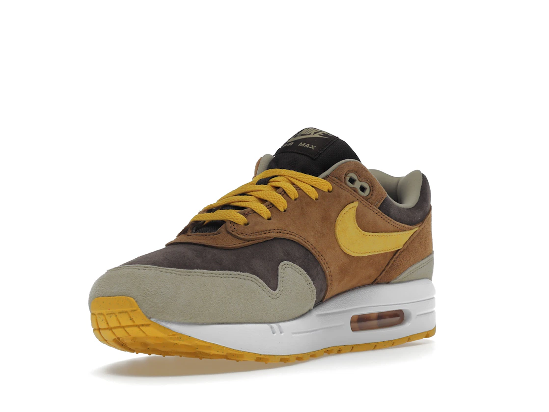Vue 14 de Nike Air Max 1 PRM Duck Pecan Yellow Ochre