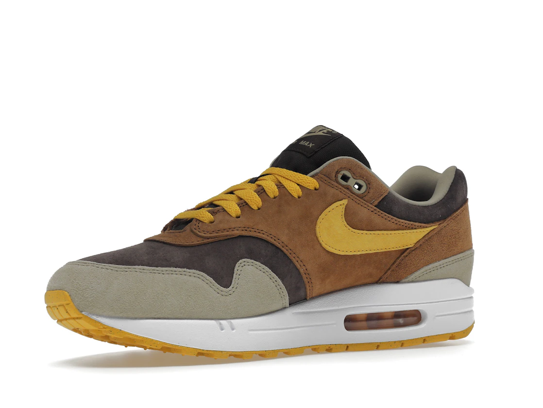 Vue 16 de Nike Air Max 1 PRM Duck Pecan Yellow Ochre