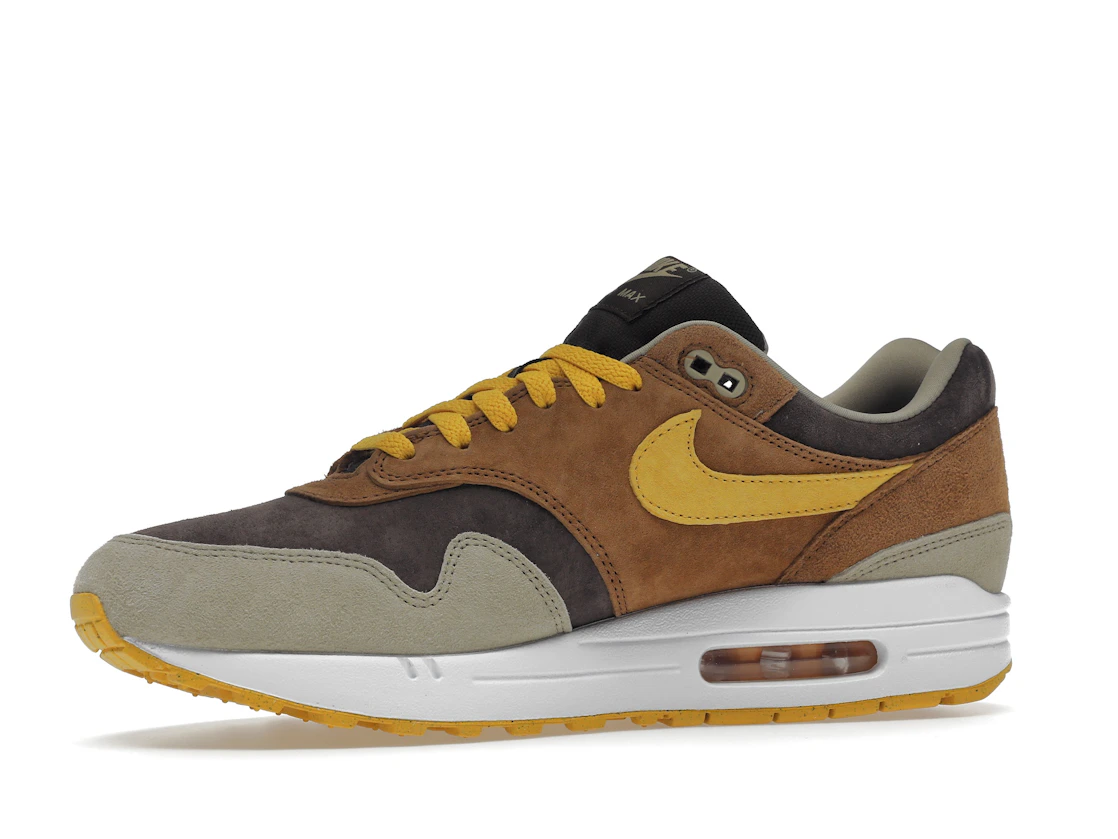 Vue 17 de Nike Air Max 1 PRM Duck Pecan Yellow Ochre