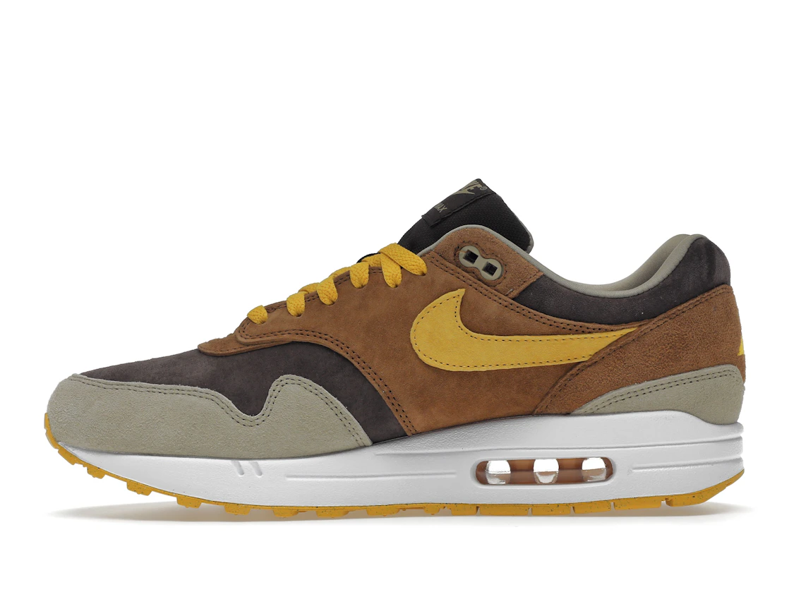 Vue 19 de Nike Air Max 1 PRM Duck Pecan Yellow Ochre