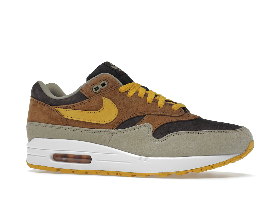 Vue 3 de Nike Air Max 1 PRM Duck Pecan Yellow Ochre